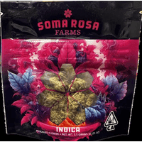 Soma Rosa Flower 3.5g Indica Gelatti x RS 11