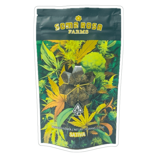 Soma Rosa Flower 14g Sativa Red Bullz