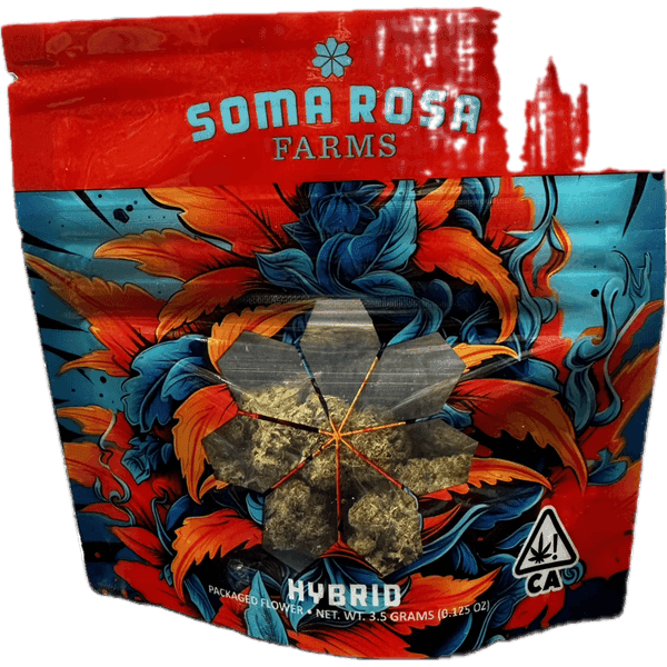 Soma Rosa Flower 3.5g Hybrid Rainbow Runtz