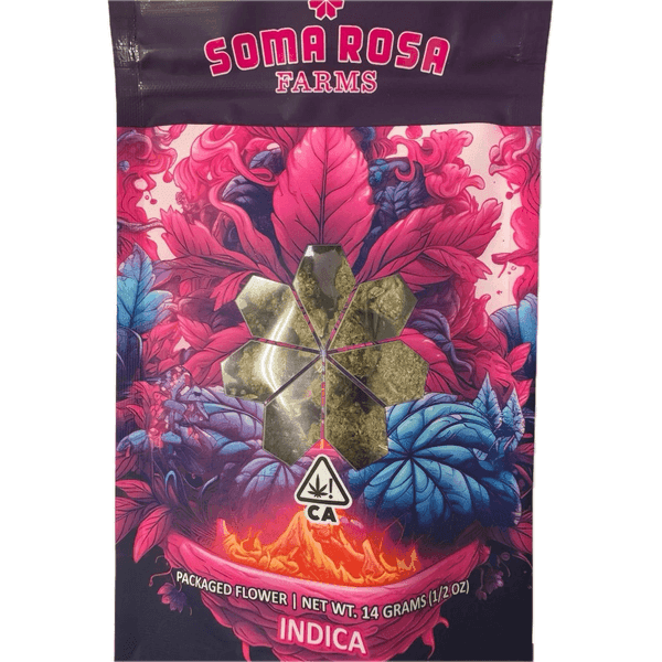 Soma Rosa Flower 14g Indica Sharpie
