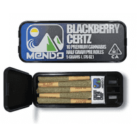 Mendo Preroll 0.5g Indica Blackberry Certz 10pk 5.0g