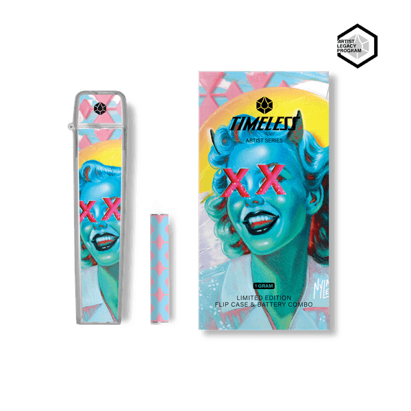 Timeless TV6 1g Battery and Flip Case Combo (Nyla Lee Artist Legacy)