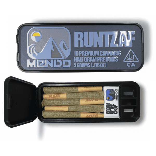 Mendo Preroll 0.5g Indica Runtz AF 10pk 5.0g