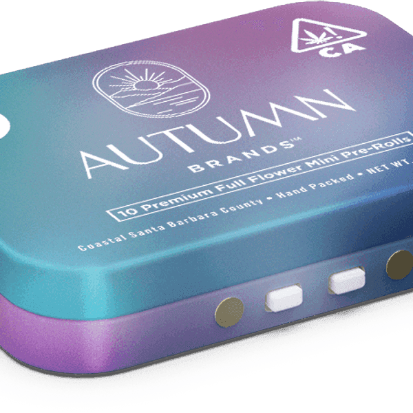 Autumn Brands Mini Preroll 10pk Indica Purple Carbonite