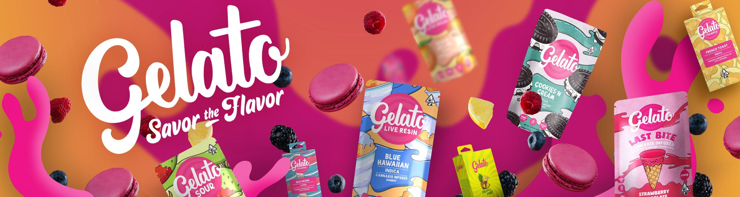 Gelato banner