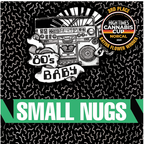 Green Dragon Smalls Flower 14g Sativa 80's Baby