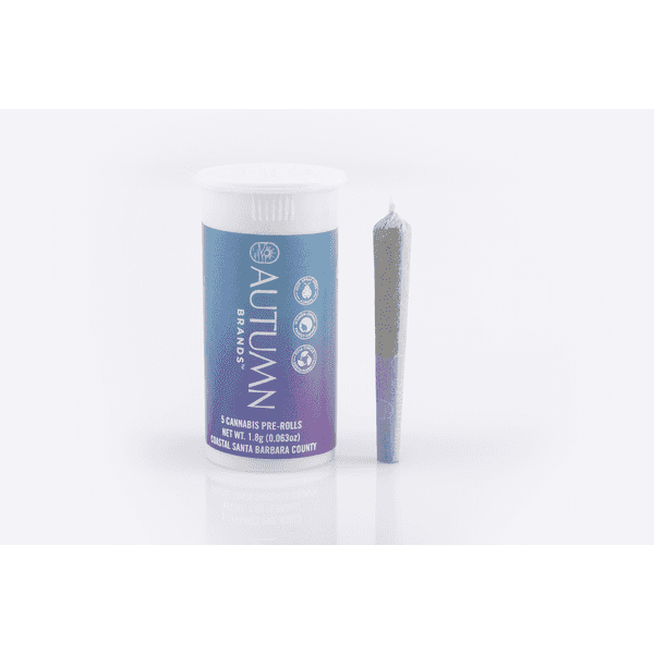 Autumn Brands Mini Preroll 5pk Indica Standin' on Business