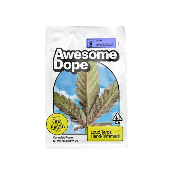 Awesome Dope Flower 3.5g Indica Rocket Runtz